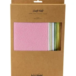 Påske<Creativ Company Hobbyfilt A4 - Pastel, 10 ark