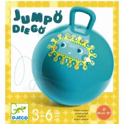 Sansemotorisk Legetøj|Hoppedyr<Djeco Hoppebold Ø45 cm - Diego