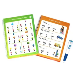 Sprog & Leg|Matematik & Leg<Hot Dots® - Startsæt, 4+ år (engelsk)