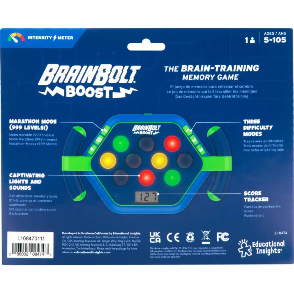 Logik & Talforståelse|Legetøj Til Ferien<Learning Resources Hukommelsesspil - BrainBolt Boost