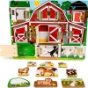 Puslespil<Melissa & Doug Hvad gemmer lågen - Bondegård