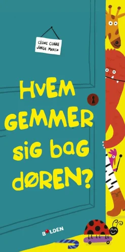Børnebøger<Forlaget Bolden Hvem gemmer sig bag døren?