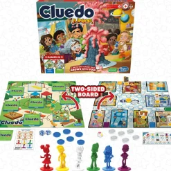 Spil< 2-i-1 brætspil - Clue Junior