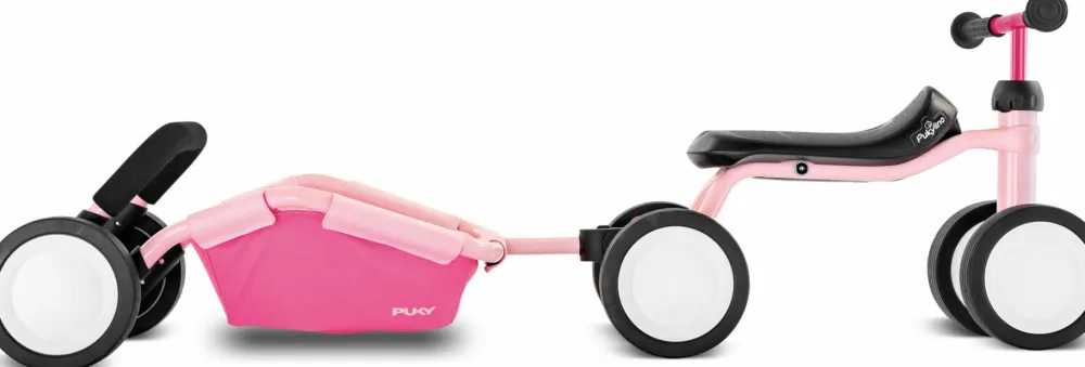 Løbecykler|Babylegetøj<PUKY 2-i-1 gåvogn & trailer | TRAILY