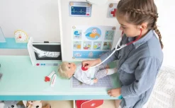 Rolleleg<Beleduc 2-i-1 lægeklinik til mennesker og dyr