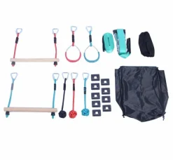 Udeleg|Sportslegetøj & Gøgl<KREA 2-i-1 Ninja Slackline Kit