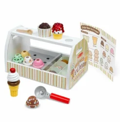 Legekøkken & Legemad<Melissa & Doug Iscafé i træ