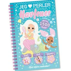 Tegne- & Malegrej<Forlaget Bolden Jeg (elsker) perler - Havfruer