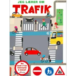 Skolesjov|Børnesikkerhed<Forlaget Bolden Jeg lærer om trafik