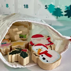 Jul<Vilac Julekalender - Føl & Find