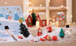 Kreativ Leg|Jul<Creativ Company Julekalender modellering - Lav en julelandsby