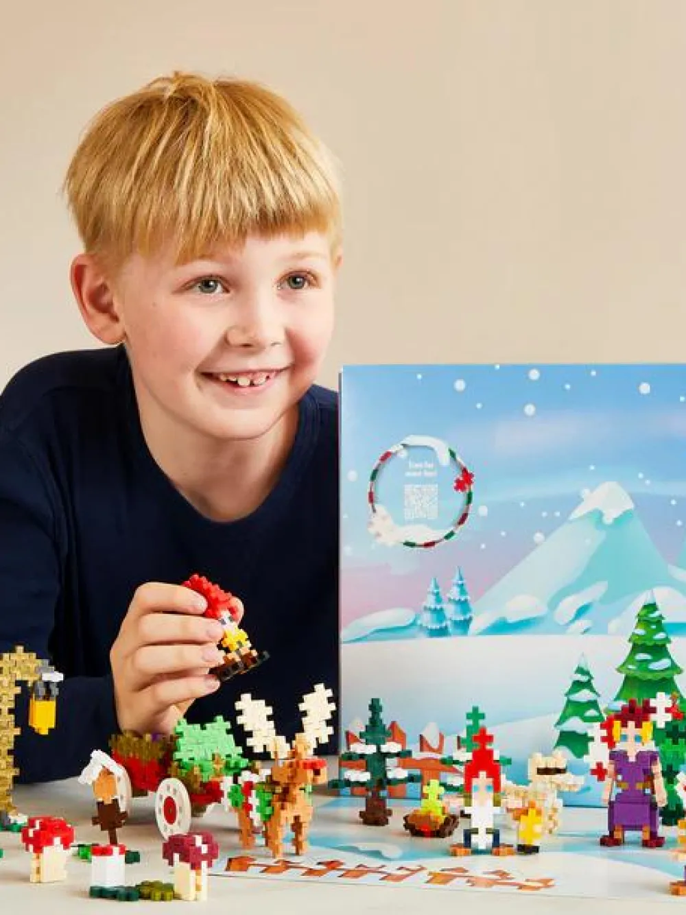 Jul<Plus-Plus Julekalender 2024 - , 600 stk