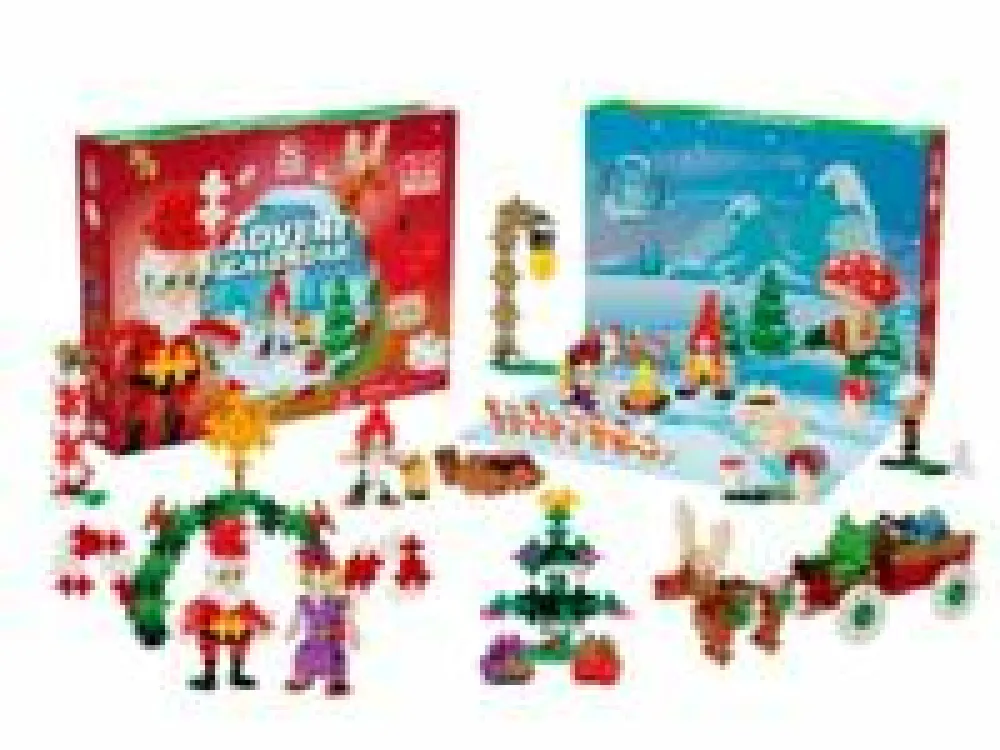 Jul<Plus-Plus Julekalender 2024 - , 600 stk