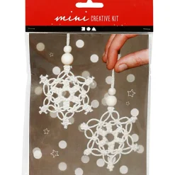 Jul<Creativ Company Julepose - Macramé iskrystaller