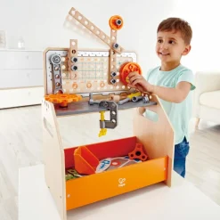 Stem Læringslegetøj|Naturvidenskab<Hape Junior Opfinder - Værktøjsbord m. eksperimenter