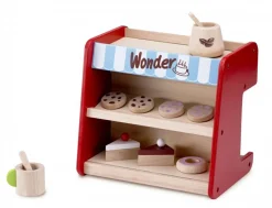 Trælegetøj|Rolleleg<Wonderworld Kaffebar i træ