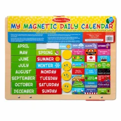 Til Børneværelset|Sprog & Leg<Melissa & Doug Kalendertavle - Magnetisk