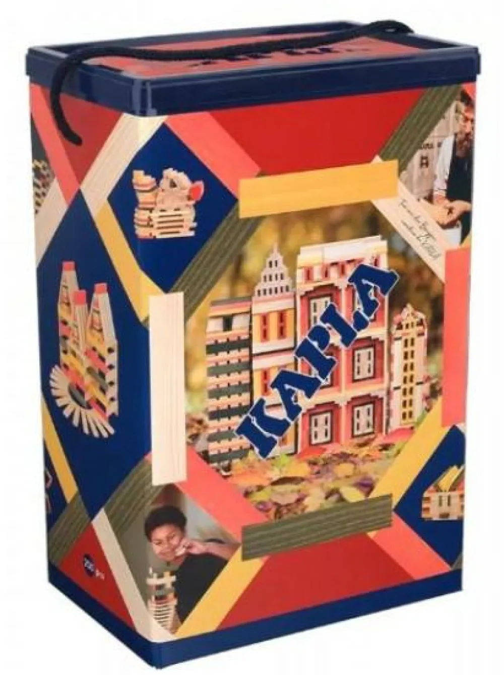 Montessori|Bygge- & Træklodser<KAPLA klodser - Efterår, 200 stk