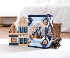 Trælegetøj|Montessori<KAPLA klodser - Vinter, 200 stk