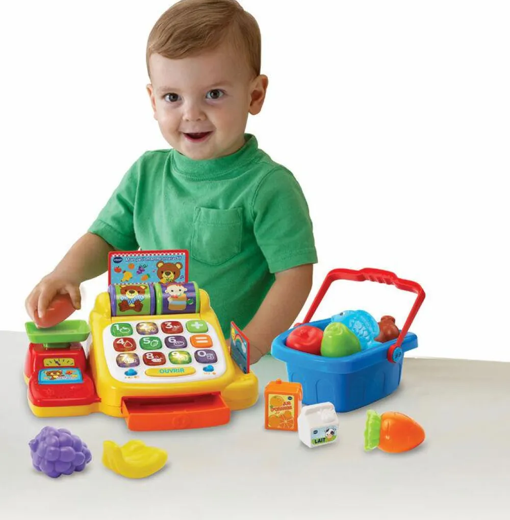 Sprog & Leg|Rolleleg<vtech Kasseapparat med lyd og lys