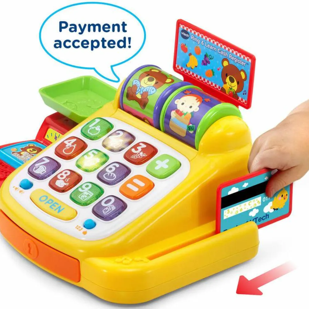 Sprog & Leg|Rolleleg<vtech Kasseapparat med lyd og lys