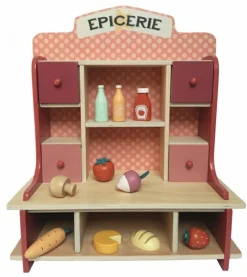 Rolleleg<Egmont Toys Købmandsdisk inkl. madvarer