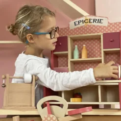 Rolleleg<Egmont Toys Købmandsdisk inkl. madvarer