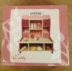 Rolleleg<Egmont Toys Købmandsdisk inkl. madvarer