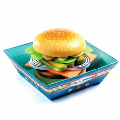 Rolleleg|Legekøkken & Legemad<Djeco Kelly & Johnnys burgerbar