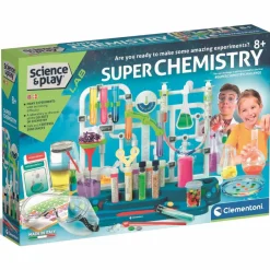 Naturvidenskab|Eksperimenter<Clementoni Kemisæt - Super Chemistry