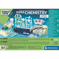 Naturvidenskab|Eksperimenter<Clementoni Kemisæt - Super Chemistry