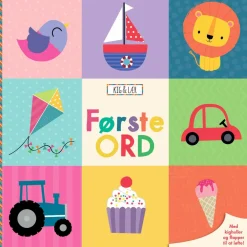 Sprog & Leg|Børnebøger<Forlaget Bolden Kig & lær: Første ord