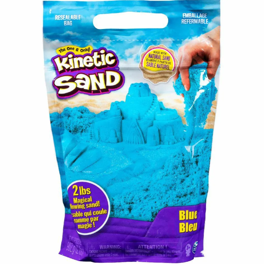 Taktil / Følesans|Anti-Stress Ting<Kinetic Sand ® - Blå, 907 gram