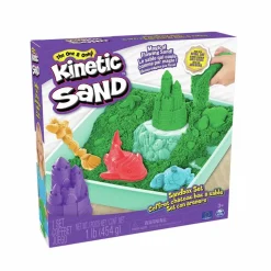 Taktil / Følesans|Anti-Stress Ting<Kinetic Sand ®  - Sandbox grøn, 454 gram