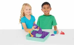 Taktil / Følesans|Anti-Stress Ting<Kinetic Sand ®  - Sandbox lilla, 454 gram