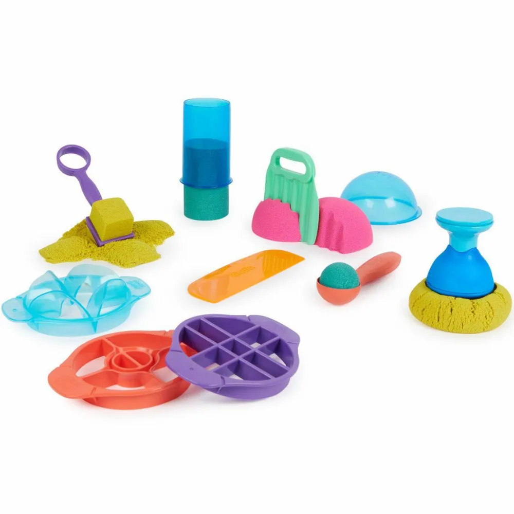 Taktil / Følesans|Anti-Stress Ting<Kinetic Sand ®- Ultimate Sandisfying sæt