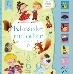 Børnebøger|Babylegetøj<Forlaget Bolden Klassiske melodier