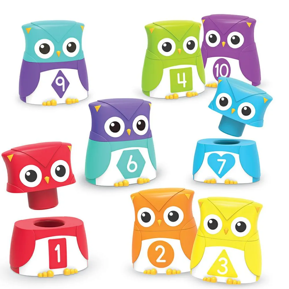 Logik & Talforståelse|Finmotorik<Learning Resources Klik & Lær - Ugler