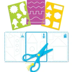 Finmotorik|Kreativ Leg<Learning Resources Klippetræning - Inkl. 3 skabeloner