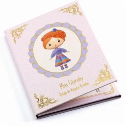 Legetøj Til Ferien|Tegne- & Malegrej<Djeco Klistermærkehæfte Tinyly - Klæd Miss Lilyruby på