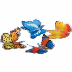 Insekt & Naturleg|Tegne- & Malegrej<InsectLore Klistermærker 3D - Sommerfugle, 1 ark
