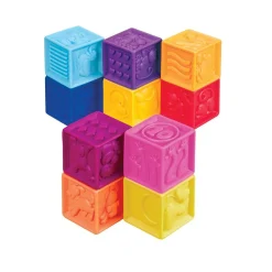 Tumlinge Legetøj|Babylegetøj<B. Toys Klodser med tal og figurer, 10 stk