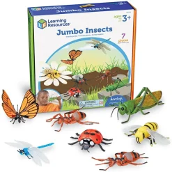Naturvidenskab|Insekt & Naturleg<Learning Resources Kæmpe insekter, 7 stk