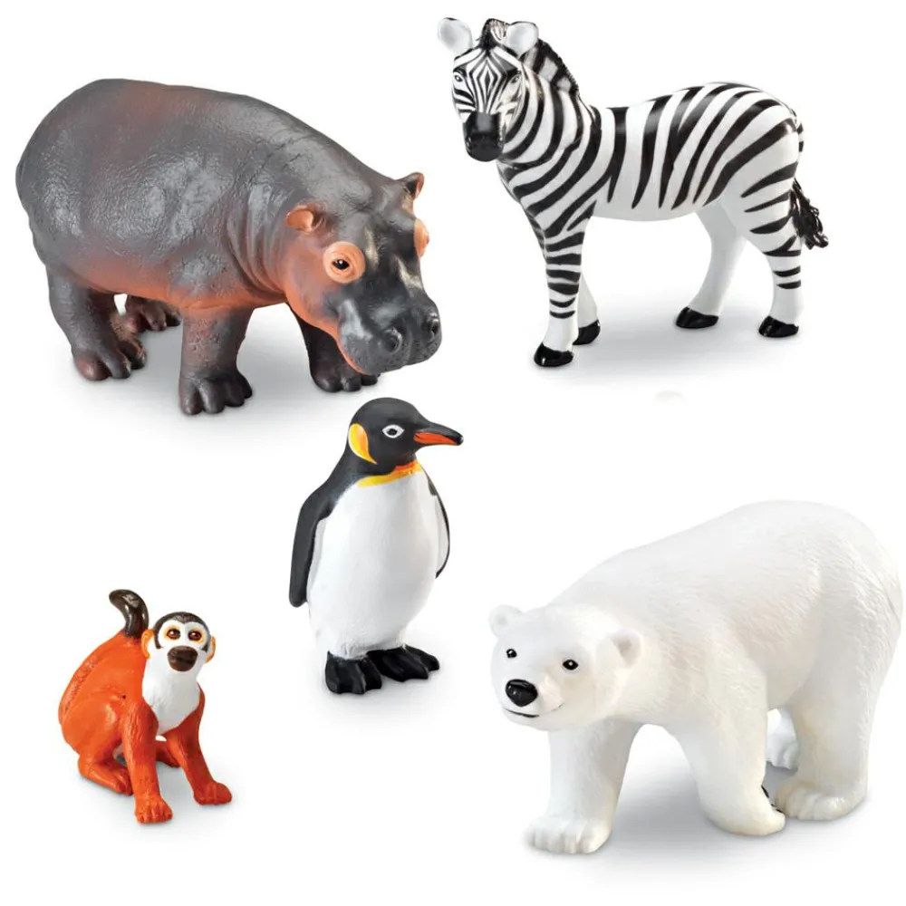 Tumlinge Legetøj|Dyrefigurer<Learning Resources Kæmpe zoodyr, 5 stk