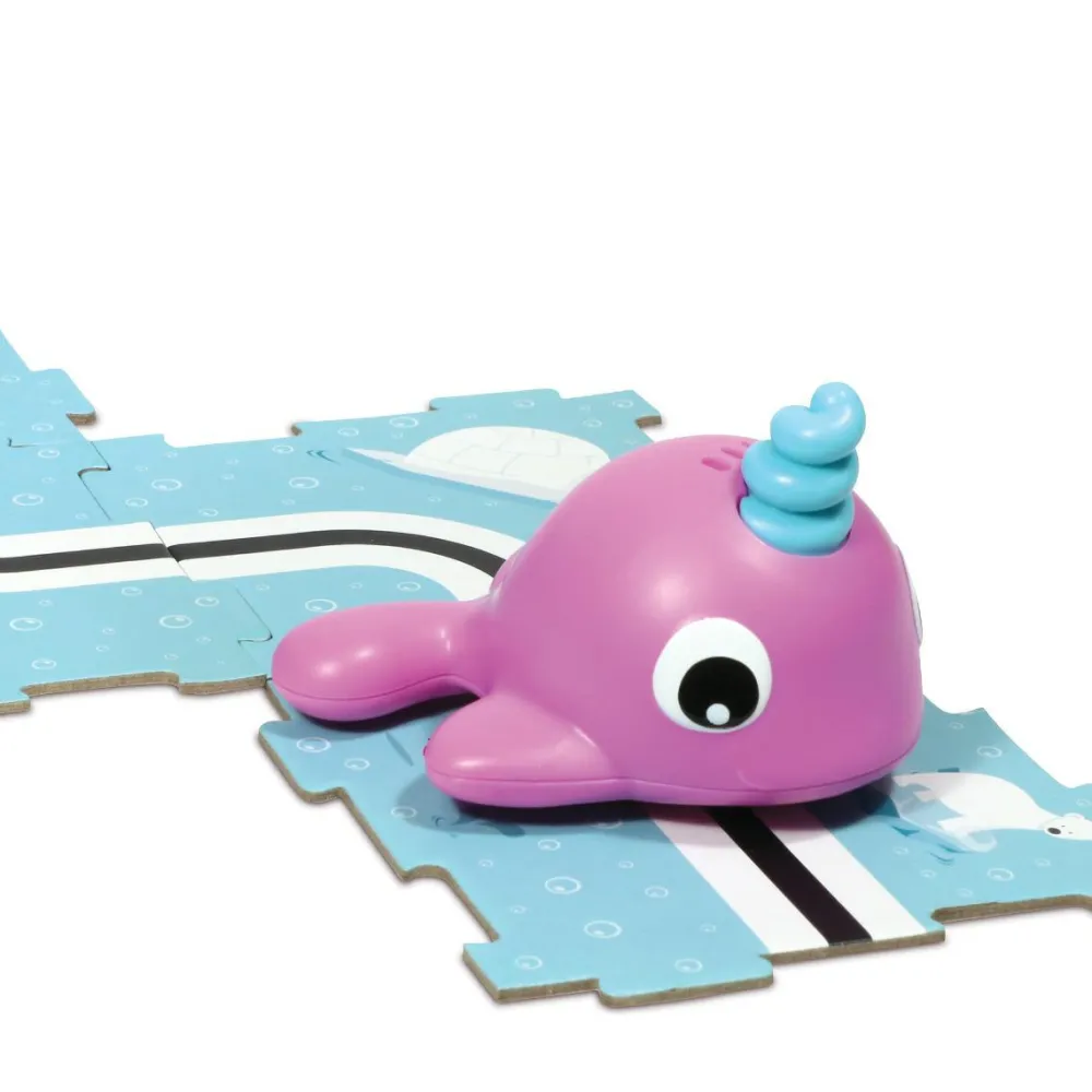 Stem Læringslegetøj|Interaktivt Legetøj<Learning Resources Kod en dyreven, Narhval - Medium sæt