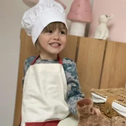 Med I Køkkenet|Legekøkken & Legemad<Egmont Toys Kokkehue (str. 3-7 år)