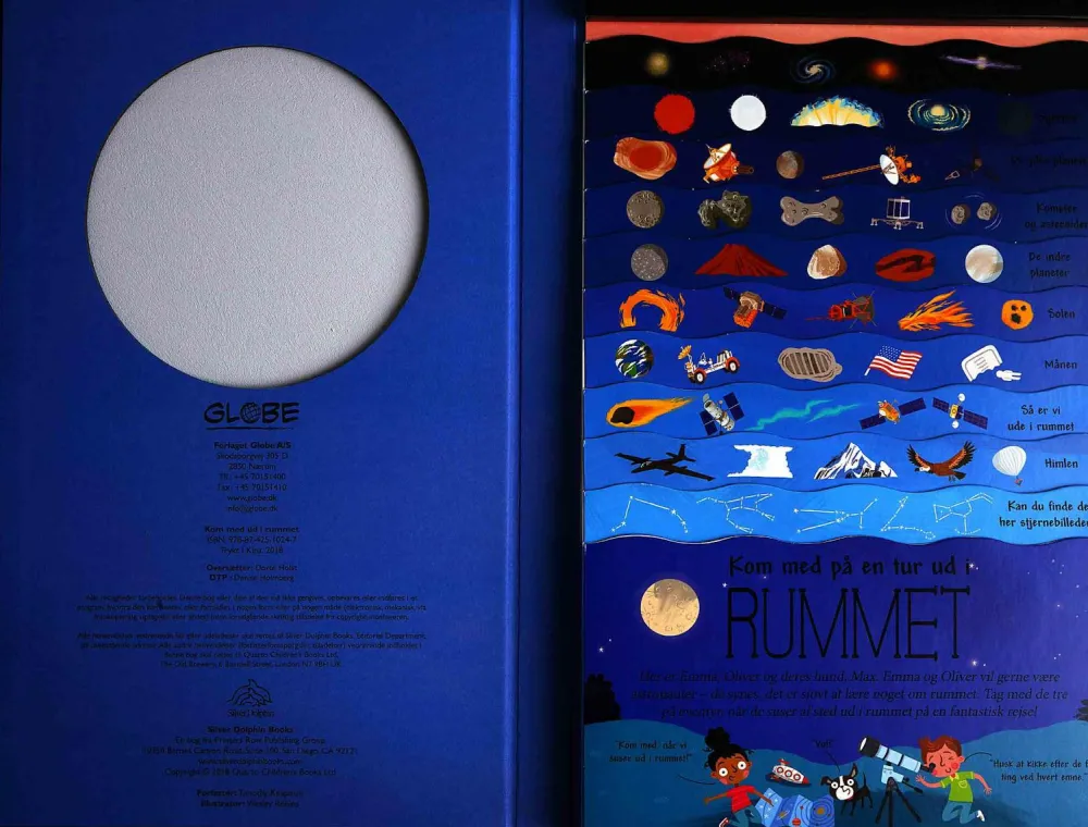 Fagbøger|Astronomi< Kom med ud i rummet
