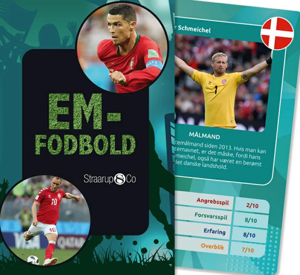 Legetøj Til Ferien< Kortspil - EM-fodbold