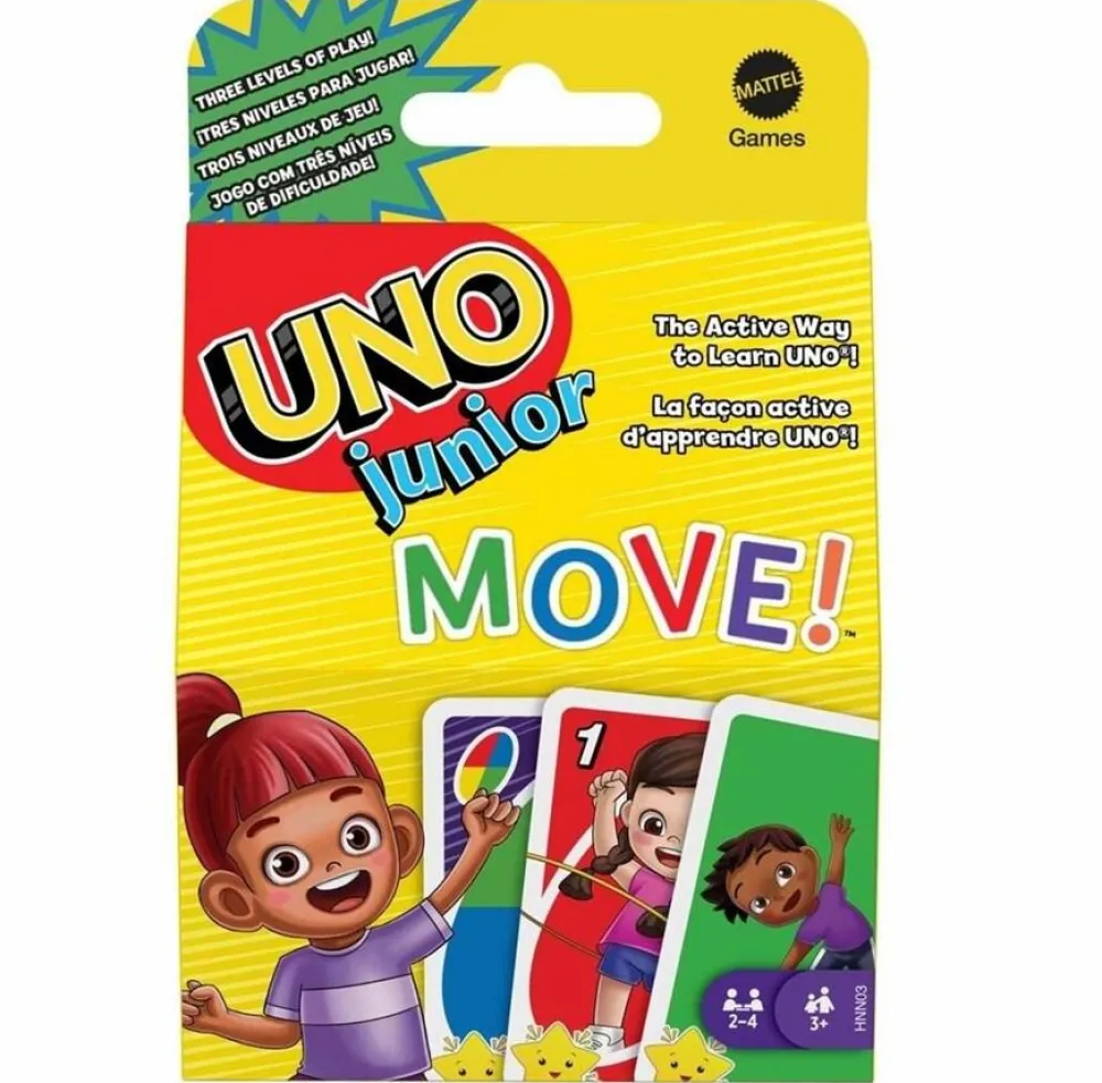 Matematik & Leg< Kortspil - UNO Junior Move