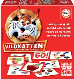 Legetøj Til Ferien<educa Kortspil - Vildkatten GO!